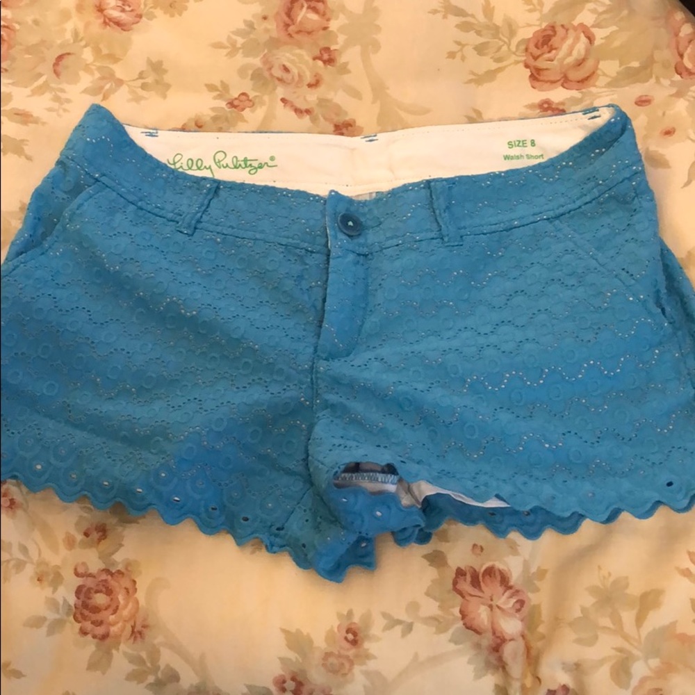 Lilly Pulitzer Blue Walsh Short